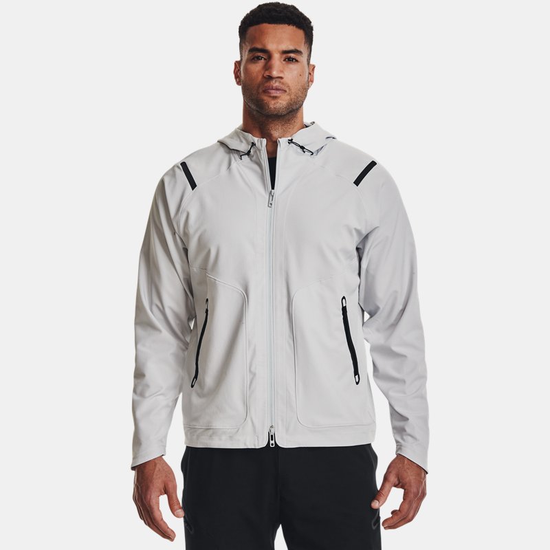 Men's Under Armour Unstoppable Jacket Halo Gray / Black XS